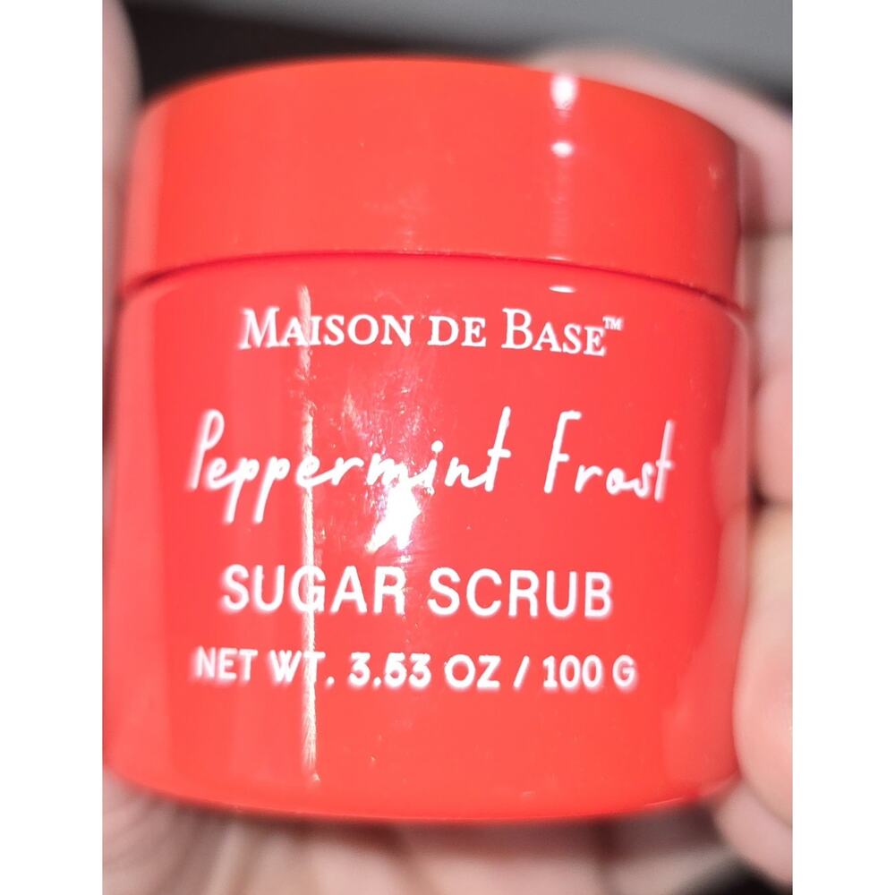 Maison De Base Sugar Scrub Duo Candy Cane And Peppermint - Picture 4 of 5